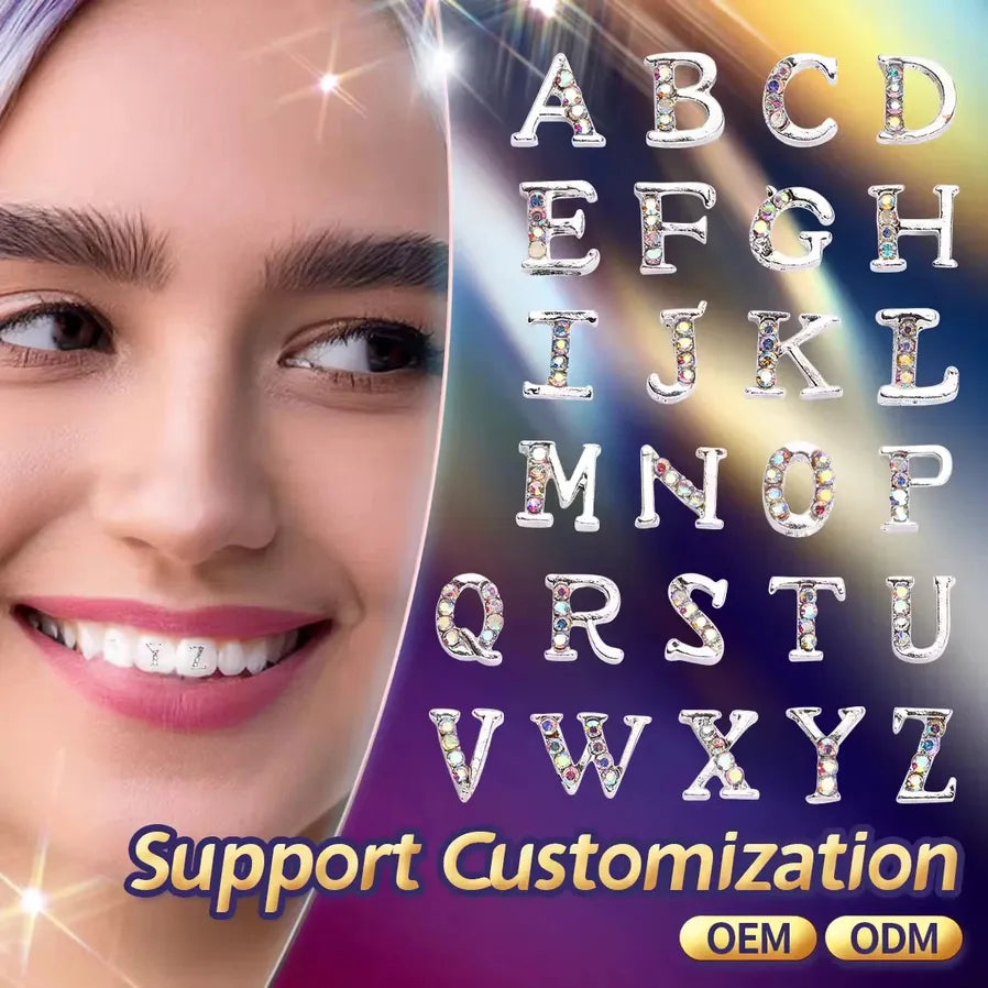 JMT-272970 Charming Dental Teeth Gems - Crystal Tooth Ornaments for a Stylish Smile