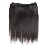 HKM-296595 Long Peruvian Real Hair Wig - Smooth, Straight, Dyeable and Ironable Options