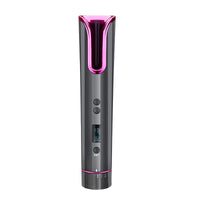 HKM-529491 Smart Wireless LCD Automatic Curling Iron with Tourmaline Ceramic Technology for Effortless Curls