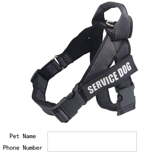 HKM-138643 Adjustable Personalized Pet Harness for Enhanced Comfort and Control