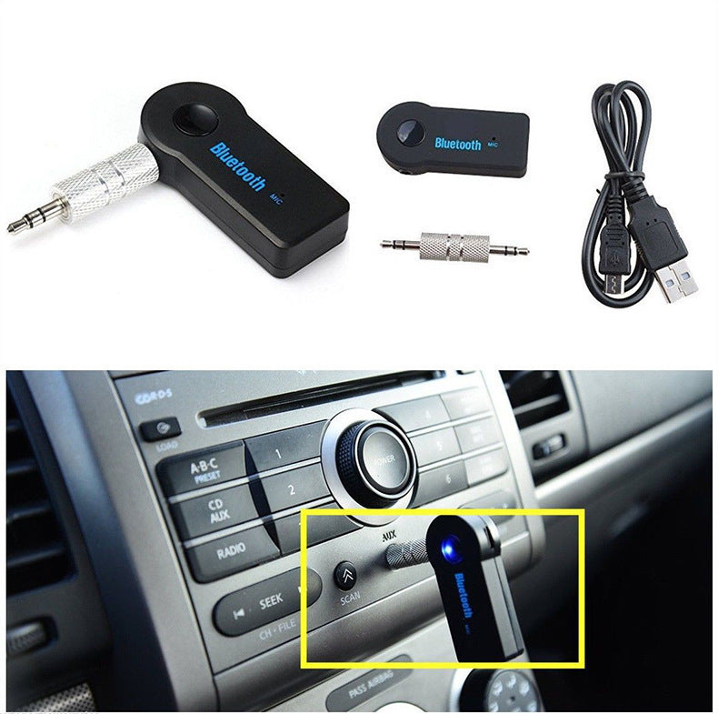 KTX-814227 Bluetooth Music Receiver for Wireless Car Audio and Hands-Free Calling