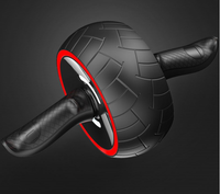 HKM-423507 Fetal Skin Rebound Fitness Abdominal Wheel for Core Strength and Stability