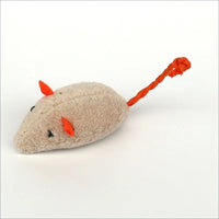 HKM-627027 Interactive Plush Cat Toy - Simulation Little Mouse for Fun and Scratch Resistance, Various Colors Available