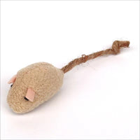 HKM-627027 Interactive Plush Cat Toy - Simulation Little Mouse for Fun and Scratch Resistance, Various Colors Available
