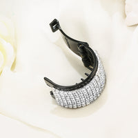 HKM-688659 Diamond Rhinestone Geometric Ponytail Clip for Stylish Hair Accessories