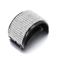 HKM-688659 Diamond Rhinestone Geometric Ponytail Clip for Stylish Hair Accessories