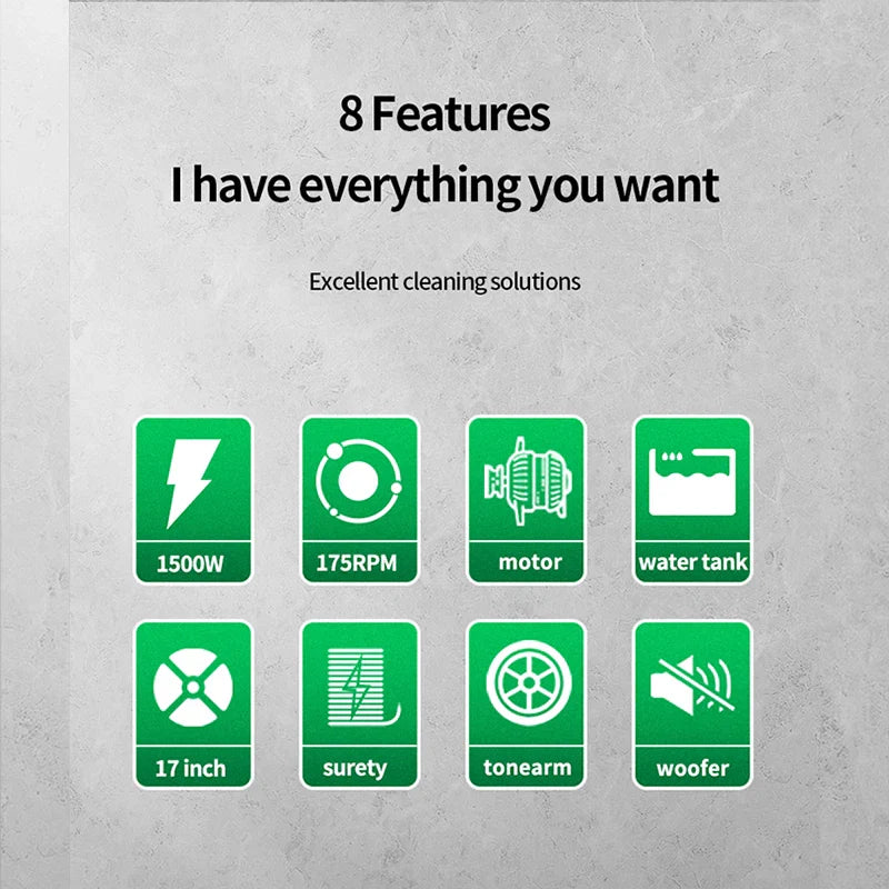 KTX-534867 Multifunctional Floor Cleaning Machine for Household, Industrial, and Commercial Use