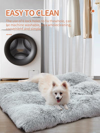 HKM-216019 Washable Plush Dog Bed Mat - Portable Large Sofa Bed for Dogs, Multiple Sizes Available