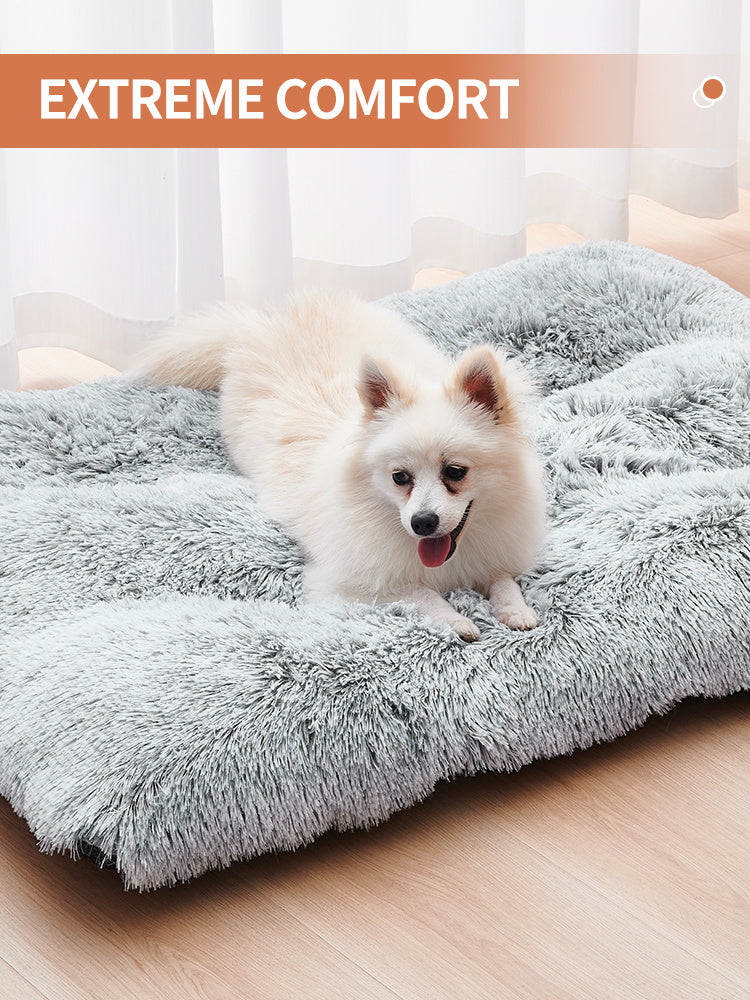 HKM-216019 Washable Plush Dog Bed Mat - Portable Large Sofa Bed for Dogs, Multiple Sizes Available