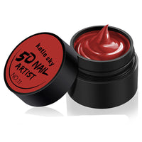 HKM-845651 5D Three-Dimensional Phototherapy Nail Glue – Liquid Resin in 14 Colors, 4g