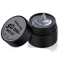 HKM-845651 5D Three-Dimensional Phototherapy Nail Glue – Liquid Resin in 14 Colors, 4g