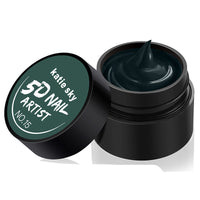 HKM-845651 5D Three-Dimensional Phototherapy Nail Glue – Liquid Resin in 14 Colors, 4g