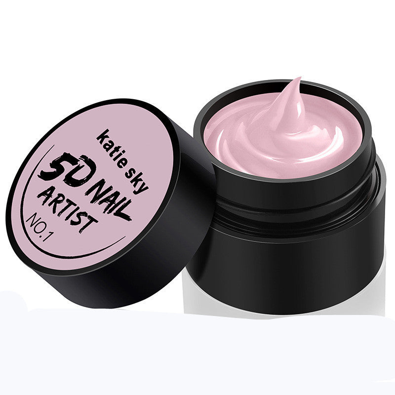 HKM-845651 5D Three-Dimensional Phototherapy Nail Glue – Liquid Resin in 14 Colors, 4g