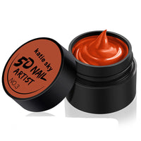 HKM-845651 5D Three-Dimensional Phototherapy Nail Glue – Liquid Resin in 14 Colors, 4g