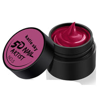 HKM-845651 5D Three-Dimensional Phototherapy Nail Glue – Liquid Resin in 14 Colors, 4g