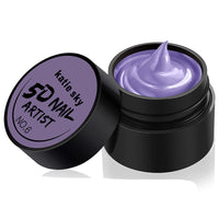 HKM-845651 5D Three-Dimensional Phototherapy Nail Glue – Liquid Resin in 14 Colors, 4g