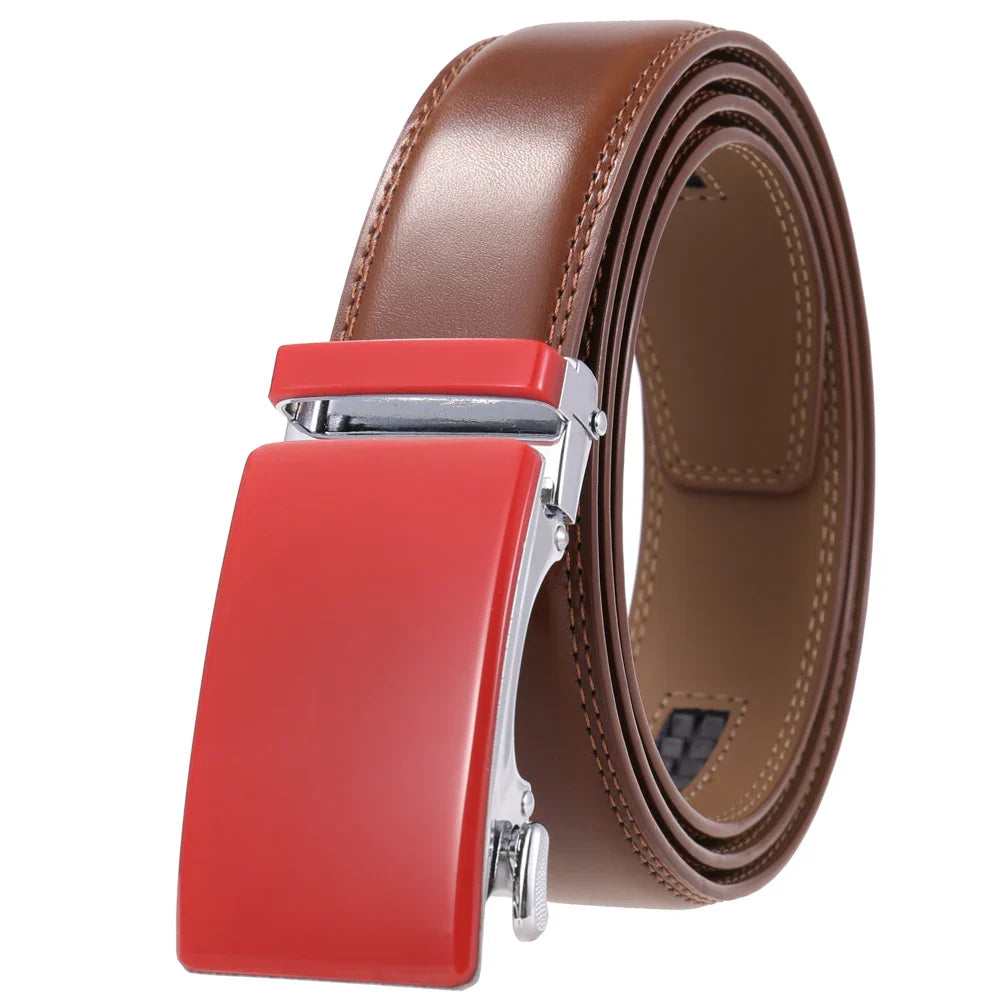 HKM-053843 Automatic Buckle Belt with Diverse Styles and Colour Combinations