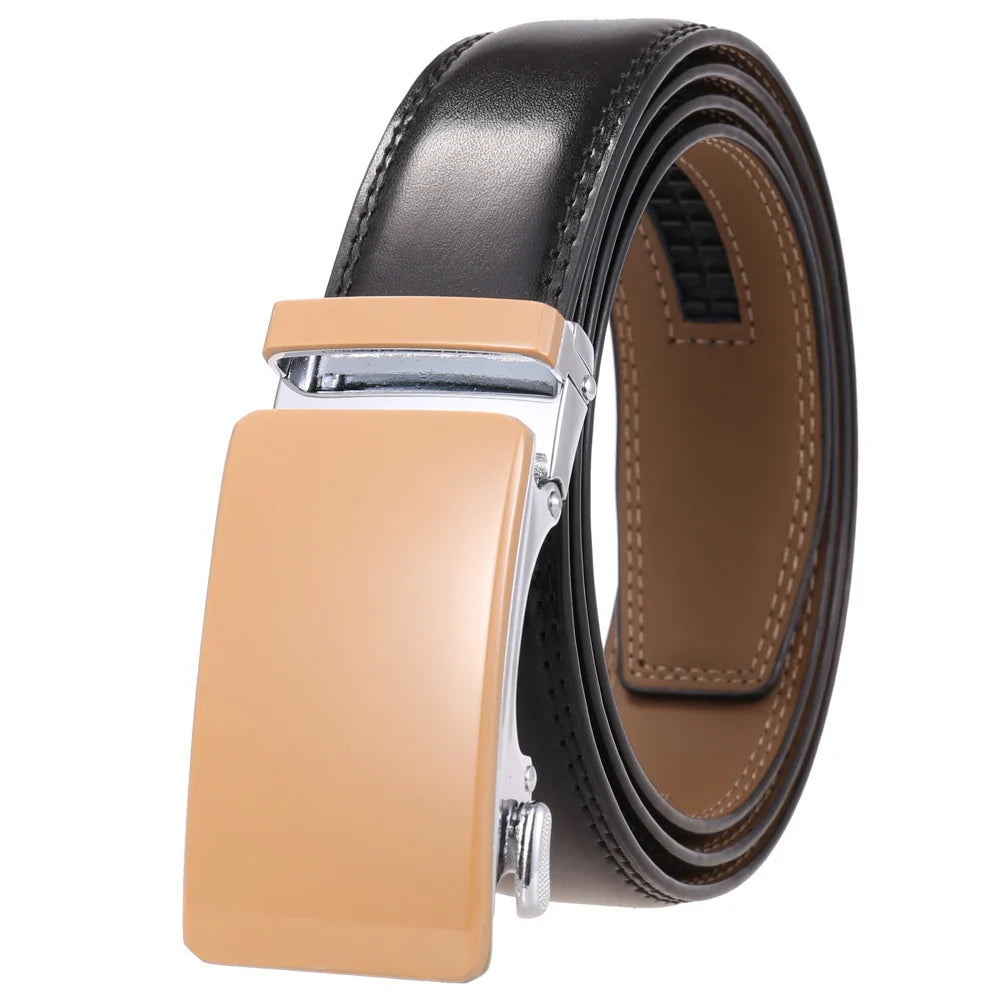 HKM-053843 Automatic Buckle Belt with Diverse Styles and Colour Combinations