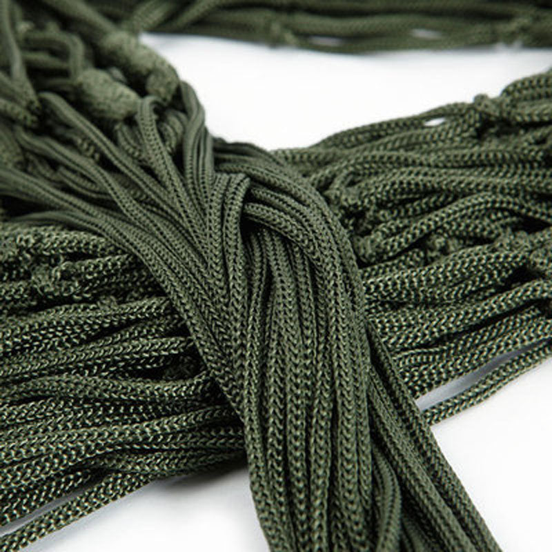 HKM-502867 Rope Mesh Hammock Swing for Indoor and Outdoor Relaxation