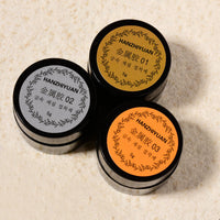 HKM-008339 Metal Glue for Nail Art - Phototherapy Polish in Light Gold, Silver, and Golden Yellow - 5g