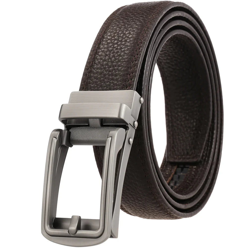 HKM-430099 Men's Leather Belt in Size 3.0 - Classic Design with Durable Construction