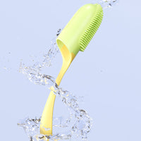 HKM-605331 Finger Toothbrush for Dogs and Cats - Soft Silicone Oral Care Tool for Plaque Removal and Fresh Breath