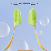 HKM-605331 Finger Toothbrush for Dogs and Cats - Soft Silicone Oral Care Tool for Plaque Removal and Fresh Breath