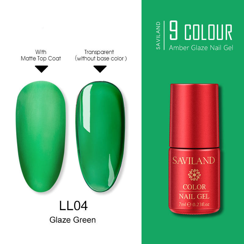 HKM-072723 Transparent Phototherapy Glue with Frosted Bottom Seal - 7ml for All Skin Types, 2-Year Shelf Life