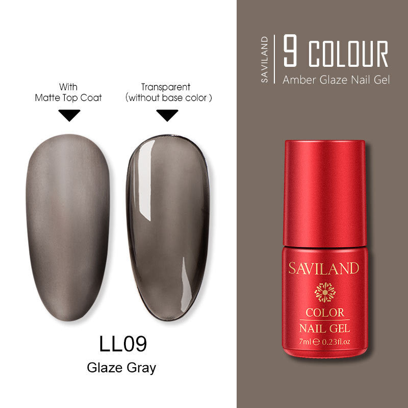 HKM-072723 Transparent Phototherapy Glue with Frosted Bottom Seal - 7ml for All Skin Types, 2-Year Shelf Life