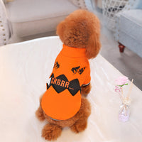 HKM-963795 Halloween Pumpkin Costume for Dogs - Casual Sweater in Various Sizes