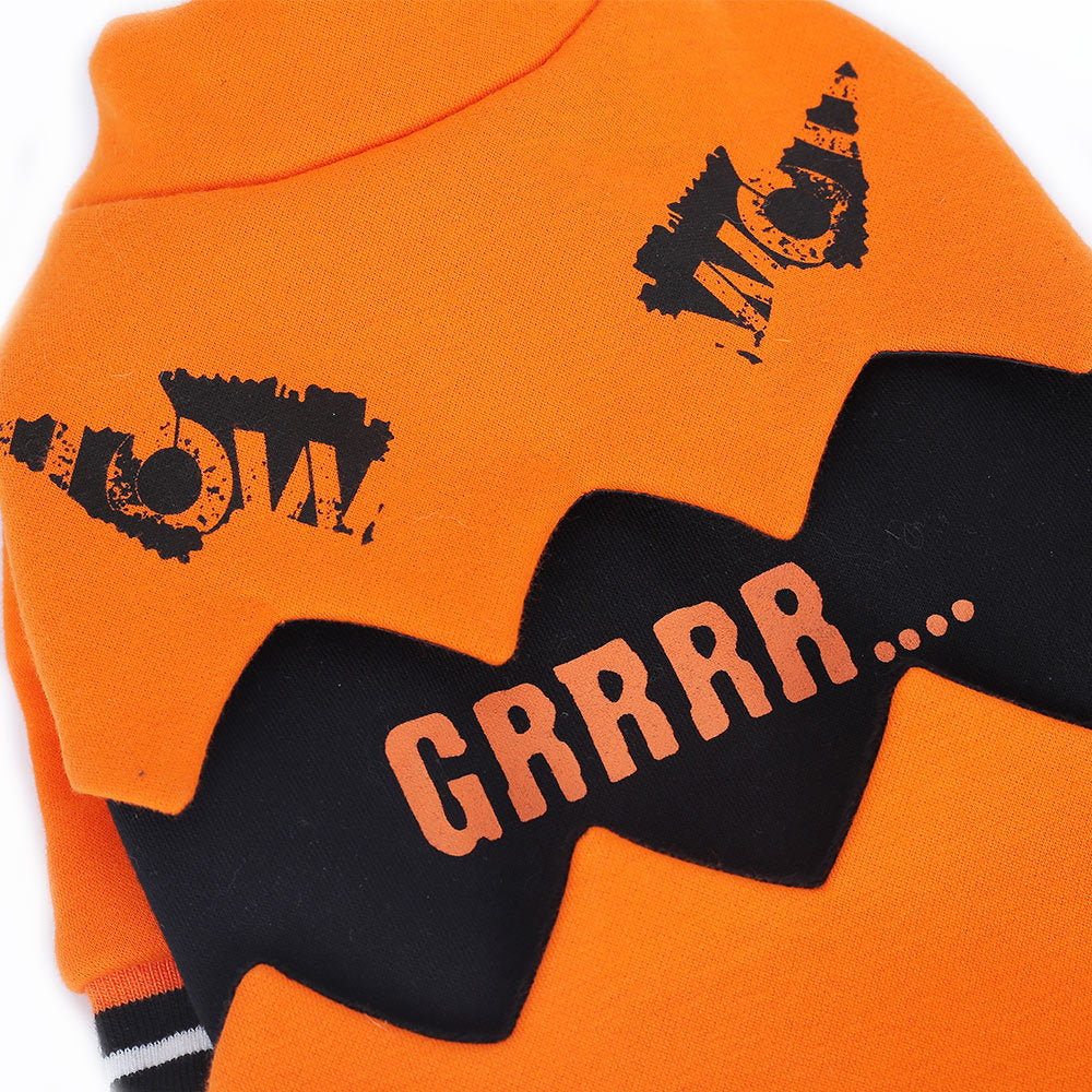 HKM-963795 Halloween Pumpkin Costume for Dogs - Casual Sweater in Various Sizes