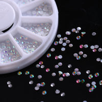 HKM-333715 Resin Nail Art Stickers for Unique Diamond Jewelry Decor