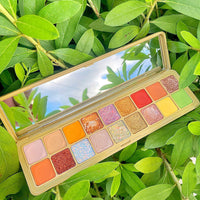 HKM-047443 18-Color Waterproof Matte Eyeshadow Palette with Smooth Texture and Versatile Shades