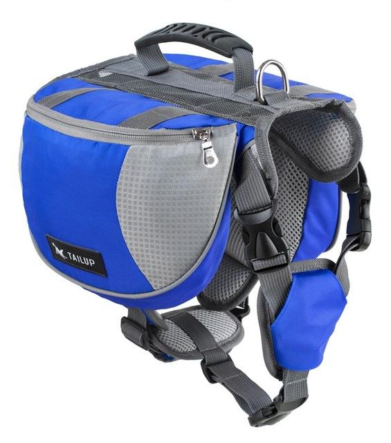 HKM-596051 Dog Hiking Backpack with Adjustable Straps and Storage Compartments