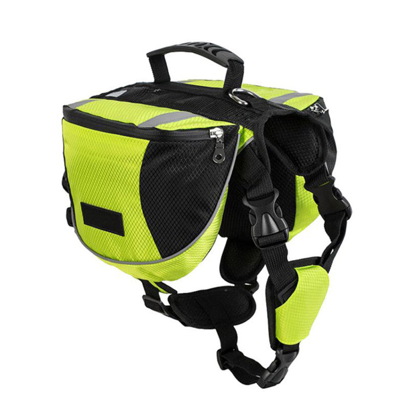 HKM-596051 Dog Hiking Backpack with Adjustable Straps and Storage Compartments