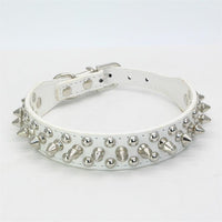 HKM-065875 Adjustable PU Pet Collar for Dogs - Multiple Sizes Available