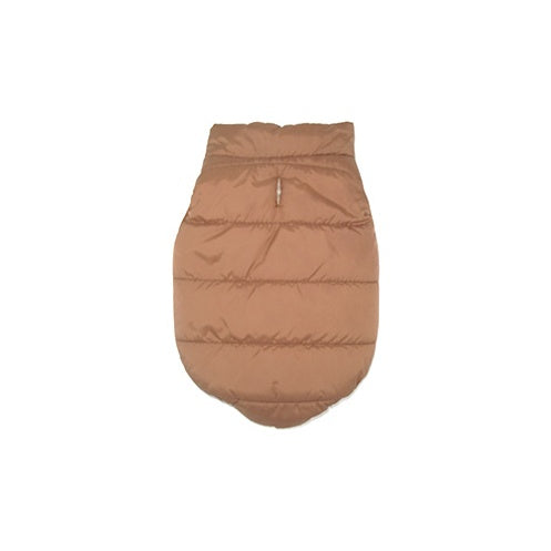 HKM-602195 Winter-Ready Cotton Vest for Small to Medium Dogs in Red, Navy Blue, and Brown