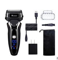 HKM-152339 Rechargeable LCD Digital Display Electric Razor for Home Use