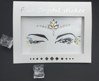 HKM-784147 Temporary Glitter Eye Makeup Stickers with Sequin Design for Children’s Shows