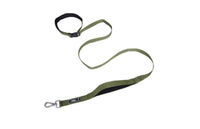HKM-672979 Nylon Foam Traction Belt for Dogs - 15mm & 25mm Widths in Blue, Red, Army Green, Silver Gray