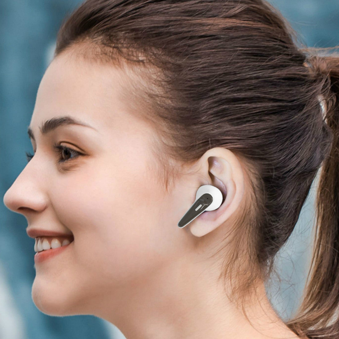 KTX-246611 Wireless Sports In-Ear Headphones with Digital Display and Portable Charging Case