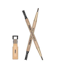 HKM-480531 Automatic Waterproof Eyebrow Pencil with Finely Carved Tip and Replacement Cores - Four Shades Available