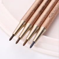 HKM-480531 Automatic Waterproof Eyebrow Pencil with Finely Carved Tip and Replacement Cores - Four Shades Available