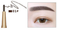 HKM-480531 Automatic Waterproof Eyebrow Pencil with Finely Carved Tip and Replacement Cores - Four Shades Available