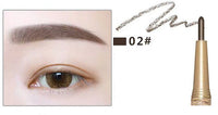 HKM-480531 Automatic Waterproof Eyebrow Pencil with Finely Carved Tip and Replacement Cores - Four Shades Available
