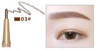 HKM-480531 Automatic Waterproof Eyebrow Pencil with Finely Carved Tip and Replacement Cores - Four Shades Available
