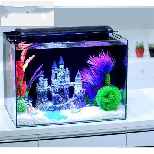 HKM-959123 Aquarium Resin Decoration for Fish Tanks, 22x8x25cm, Invention Patent Design