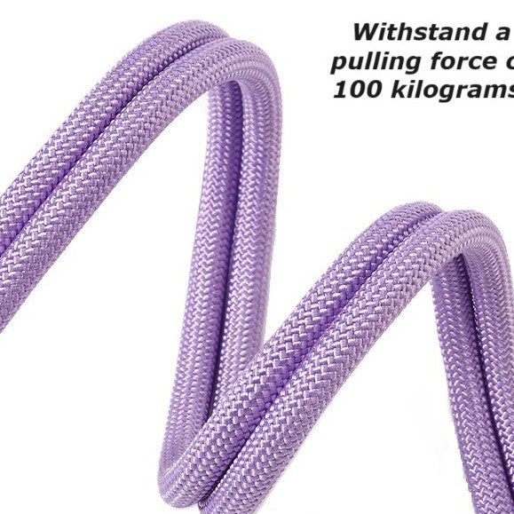 HKM-671827 Comfortable Foam Handle Pet Traction Leash - Durable Anti-Slip Nylon Rope for Dogs, 140cm Length