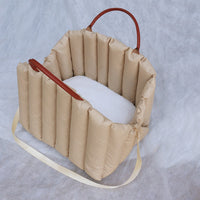 HKM-233299 Cozy Oversized Winter Outerwear Handbag for Pets Outings