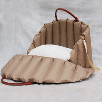 HKM-233299 Cozy Oversized Winter Outerwear Handbag for Pets Outings